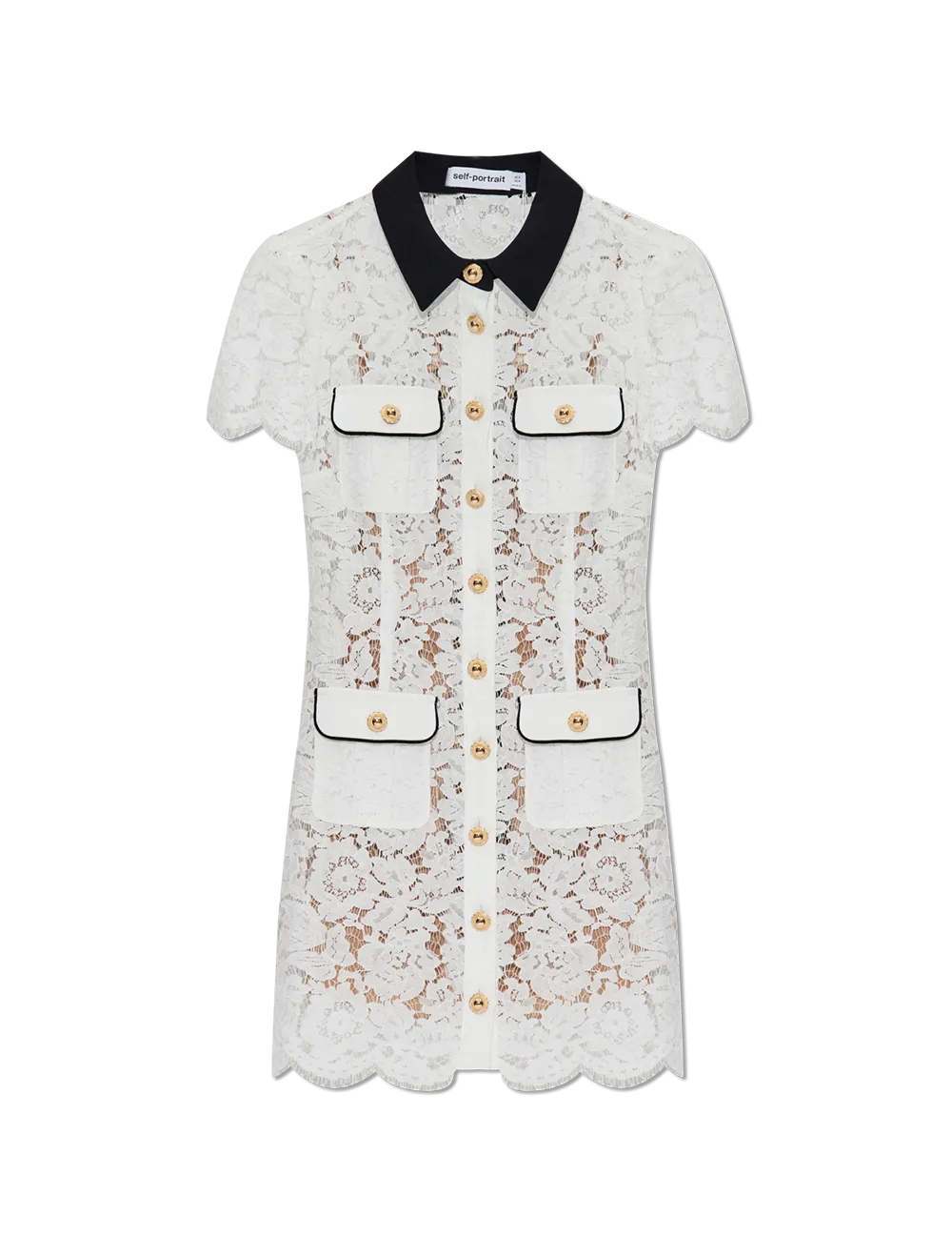 SELF-PORTRAIT MINI DRESS