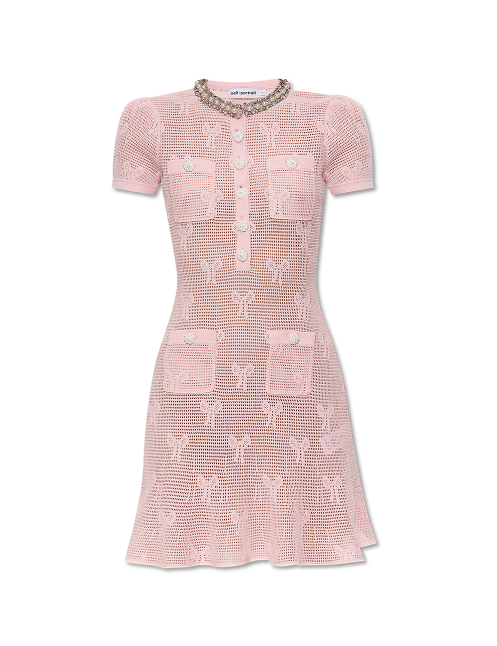 SELF-PORTRAIT MINI DRESS