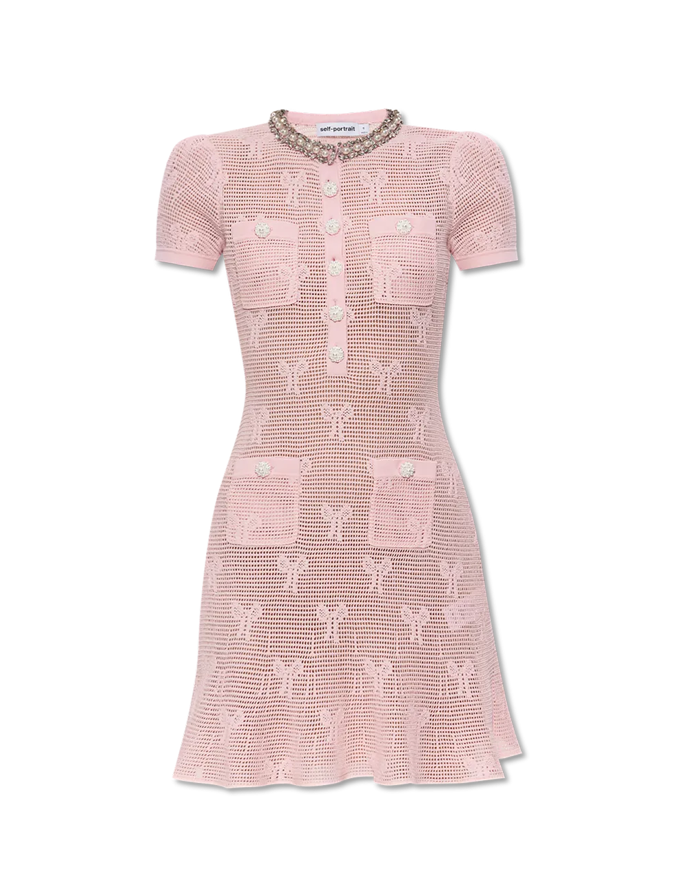 SELF-PORTRAIT MINI DRESS