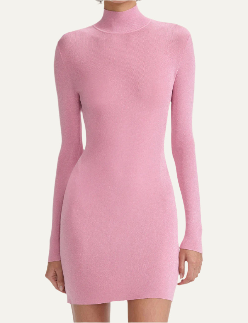 SELF-PORTRAIT KNIT MINI DRESS