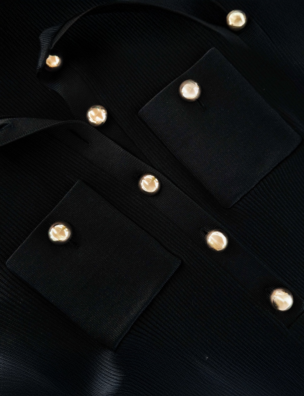 SELF-PORTRAIT RIBBED KNIT MAXI DRESS