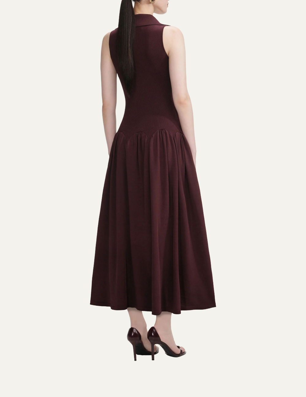 SELF-PORTRAIT KNIT MAXI DRESS