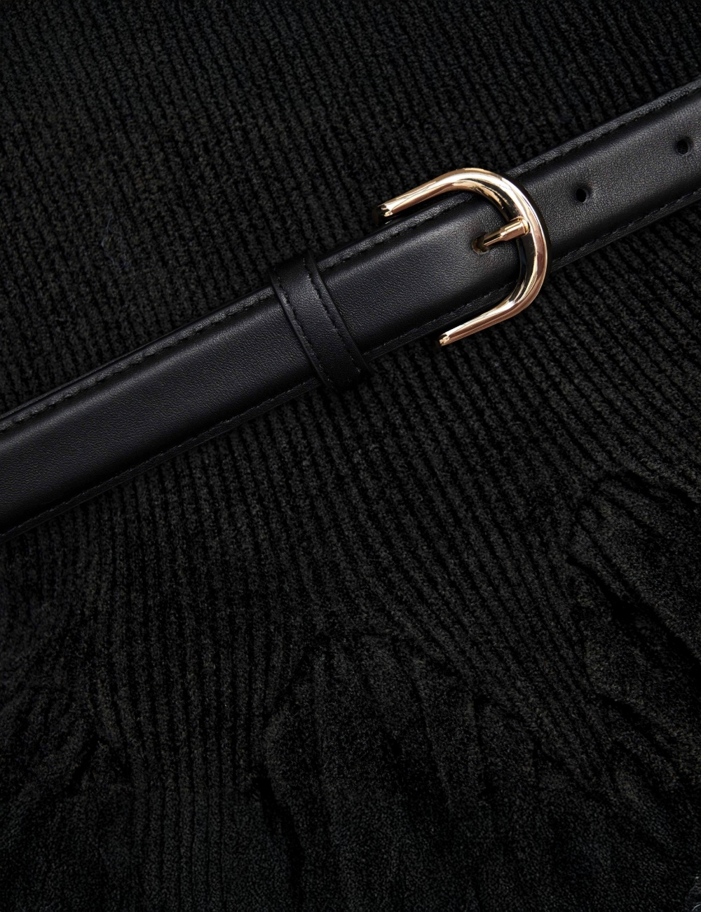 SELF-PORTRAIT KNIT MINI DRESS