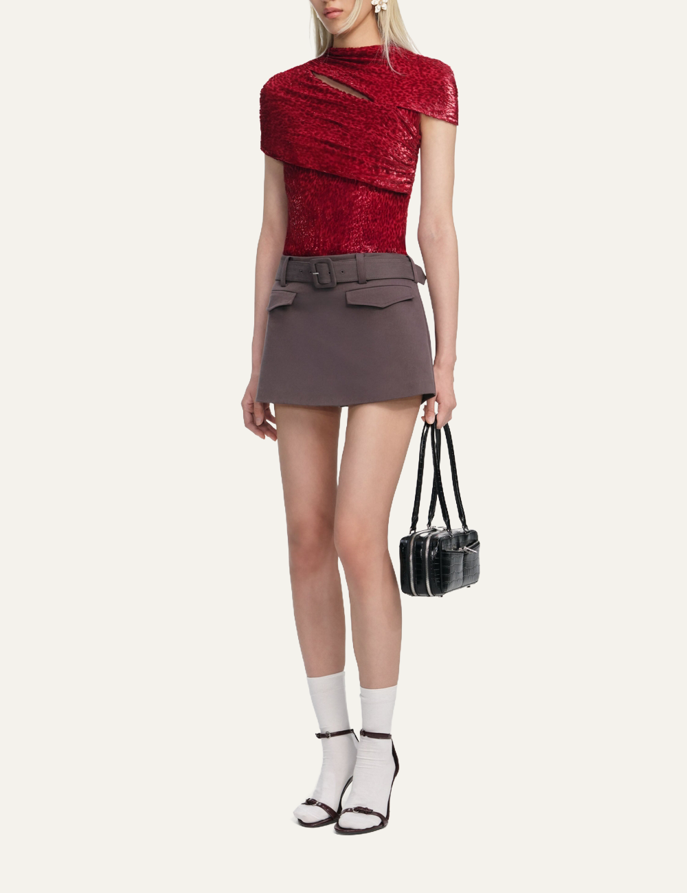 SELF-PORTRAIT CUT OUT TOP