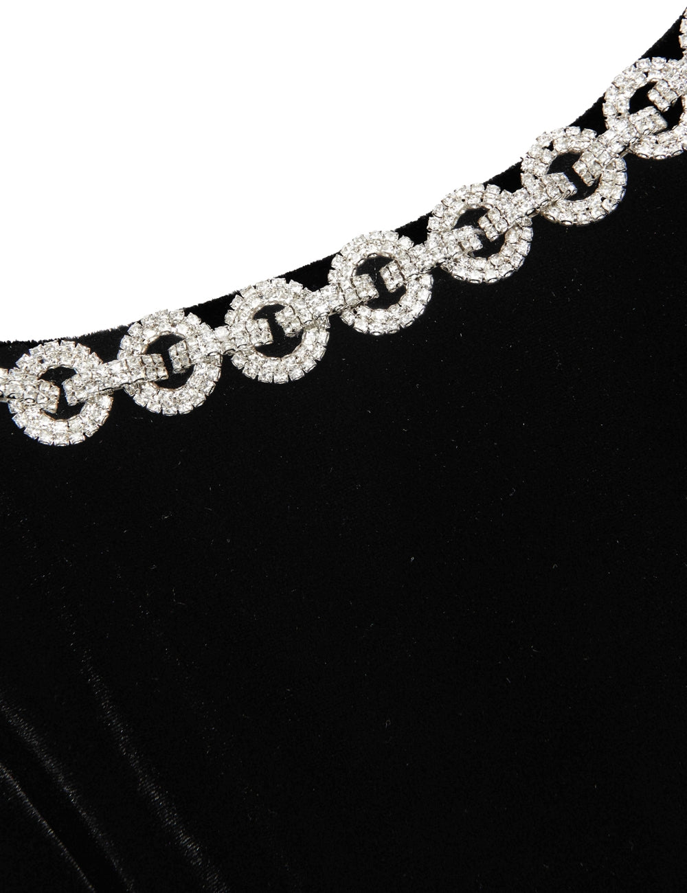 SELF-PORTRAIT VELVET MINI DRESS