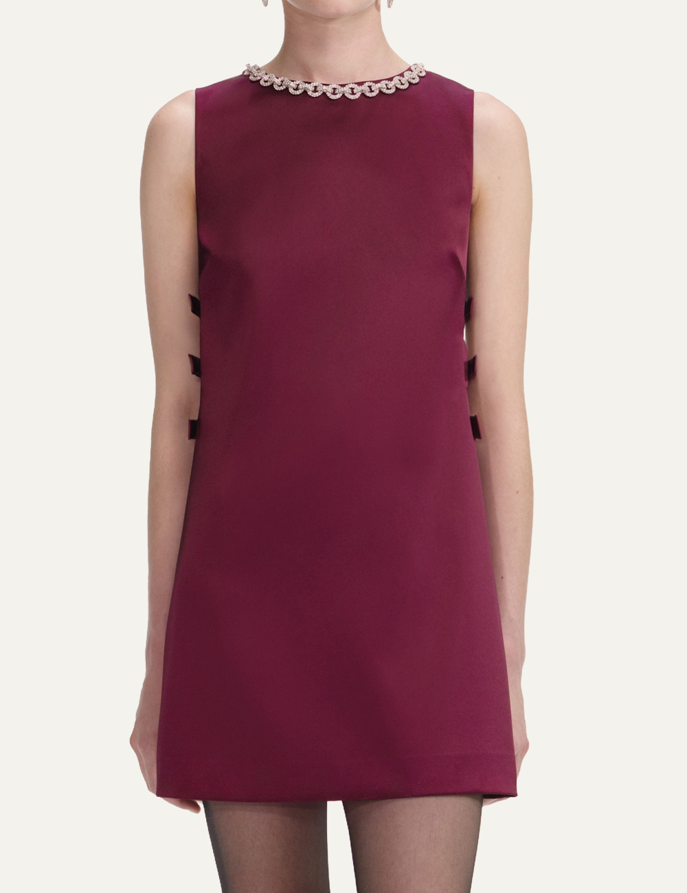 SELF-PORTRAIT CUT OUT MINI DRESS