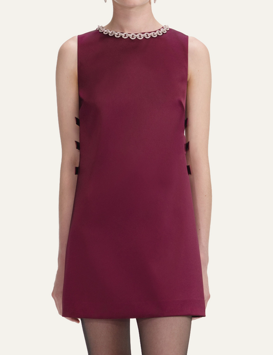 SELF-PORTRAIT CUT OUT MINI DRESS