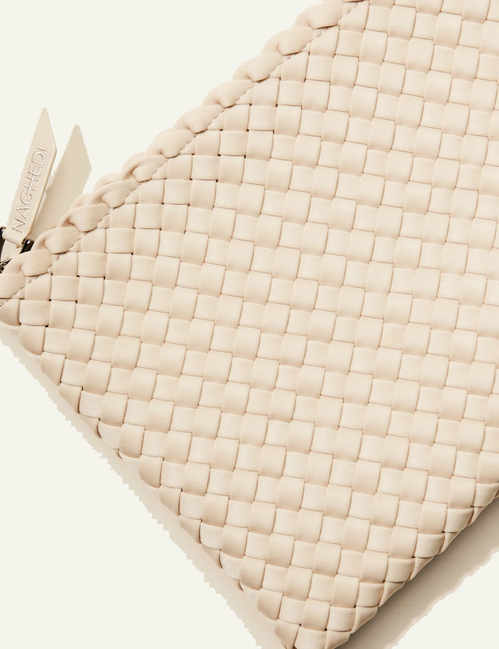 NAGHEDI ST BARTHS MEDIUM TOTE ECRU