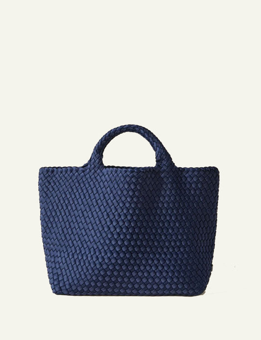 NAGHEDI ST BARTHS MEDIUM TOTE BLUE