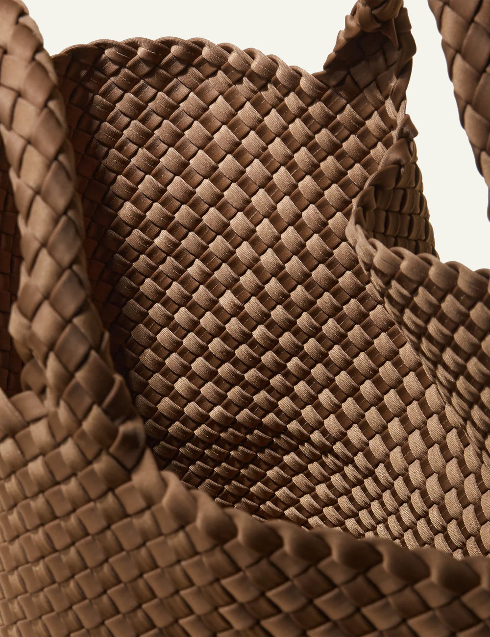 NAGHEDI ST BARTHS MEDIUM TOTE MINK