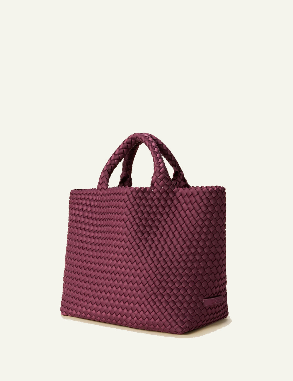 NAGHEDI ST BARTHS MEDIUM TOTE BORDEUAX
