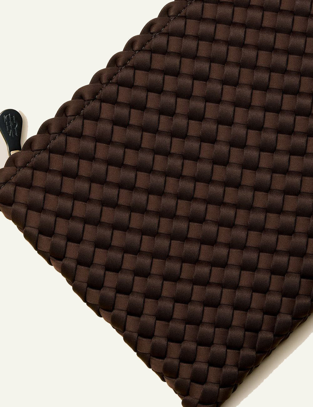 NAGHEDI ST BARTHS MEDIUM TOTE CHOCOLATE