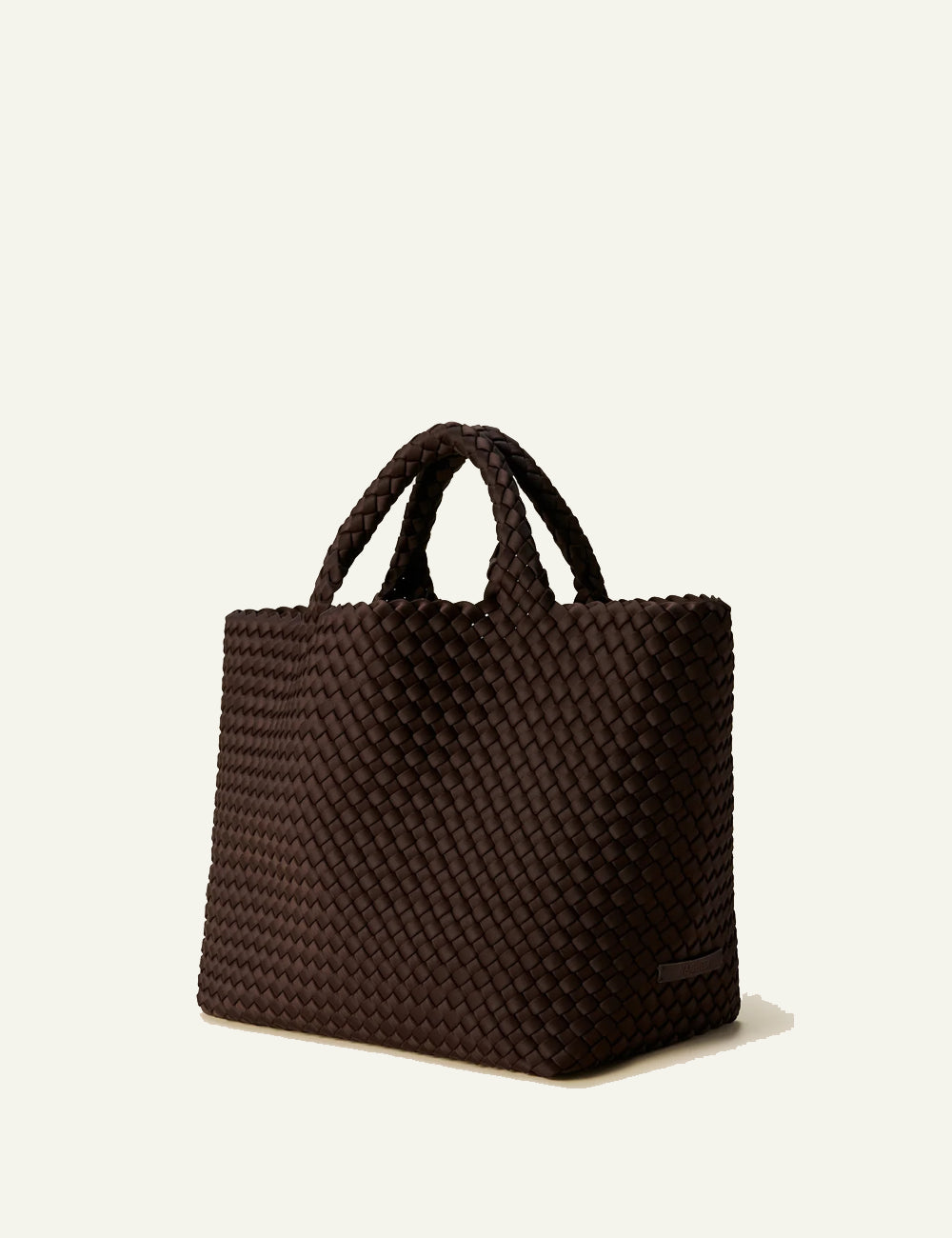 NAGHEDI ST BARTHS MEDIUM TOTE CHOCOLATE