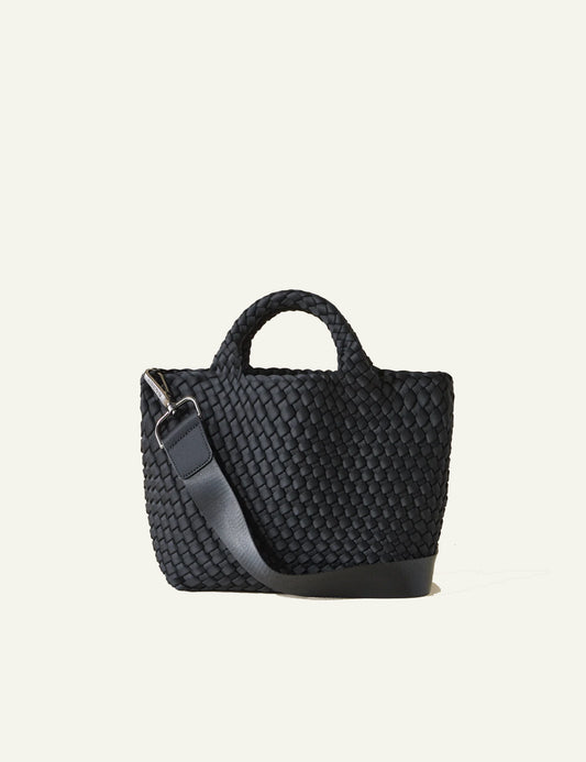 NAGHEDI ST BARTHS SMALL TOTE BLACK