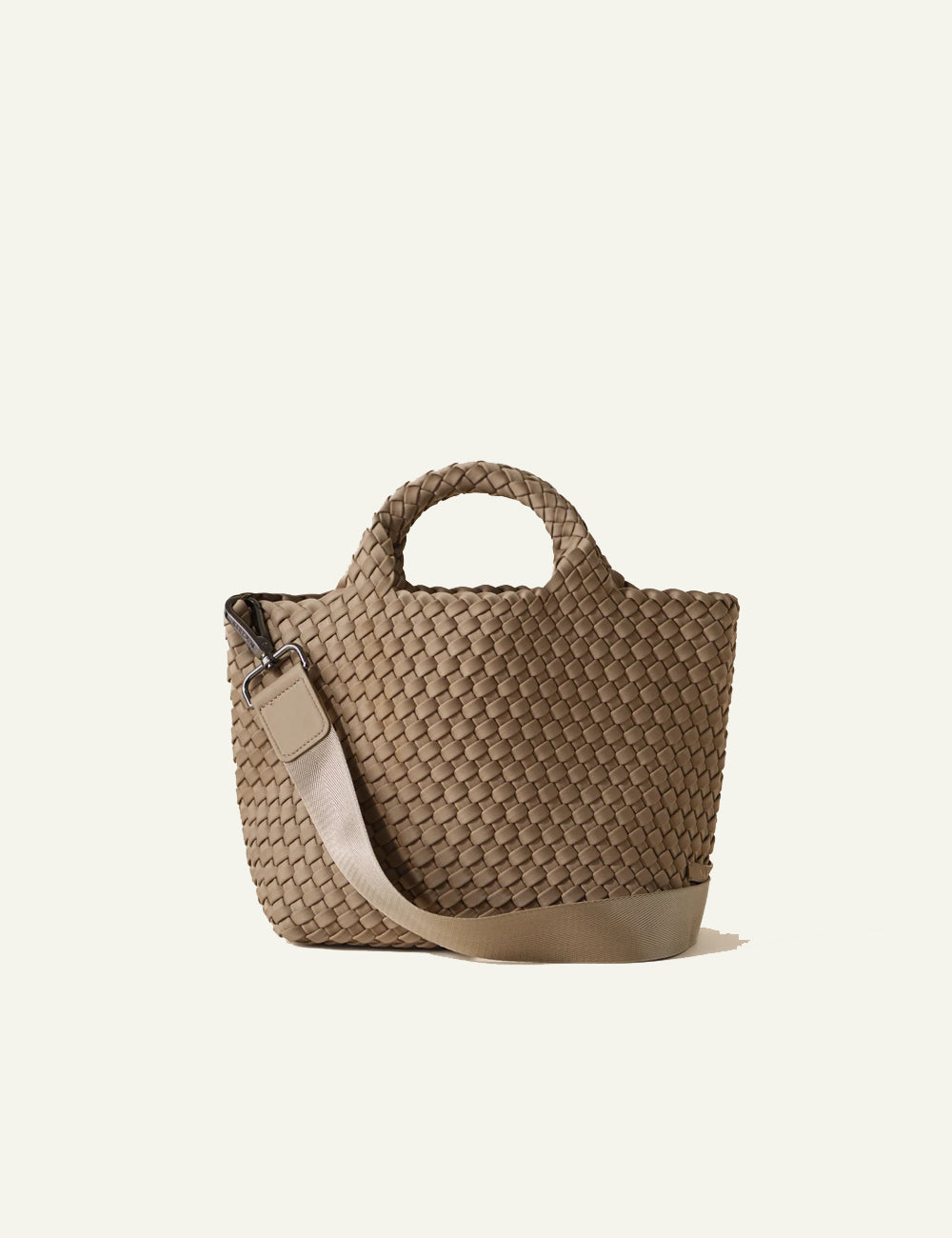 NAGHEDI ST BARTHS SMALL TOTE CASHMERE