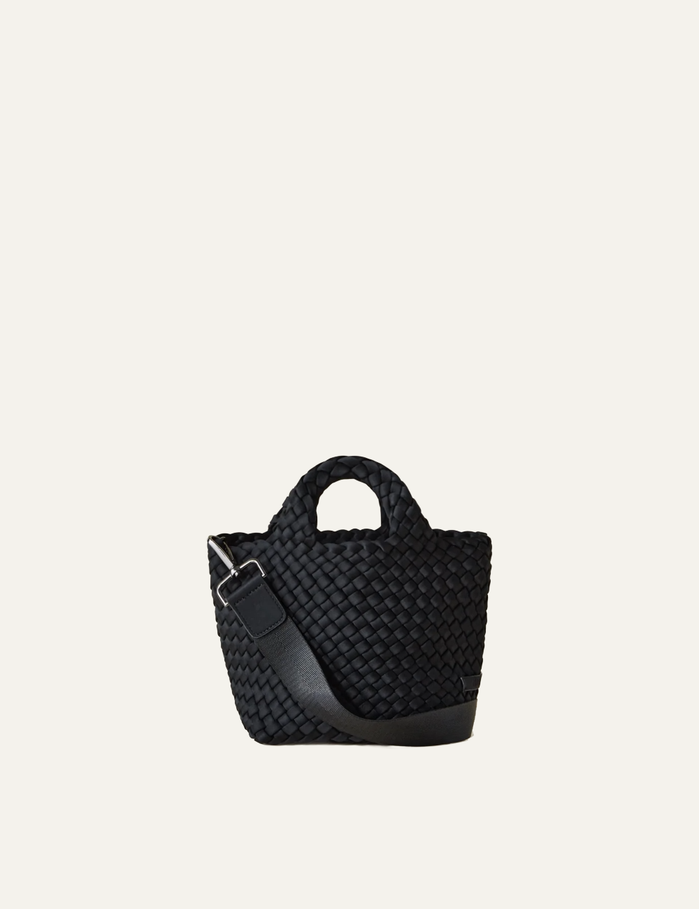 NAGHEDI ST BARTHS PETIT TOTE BLACK