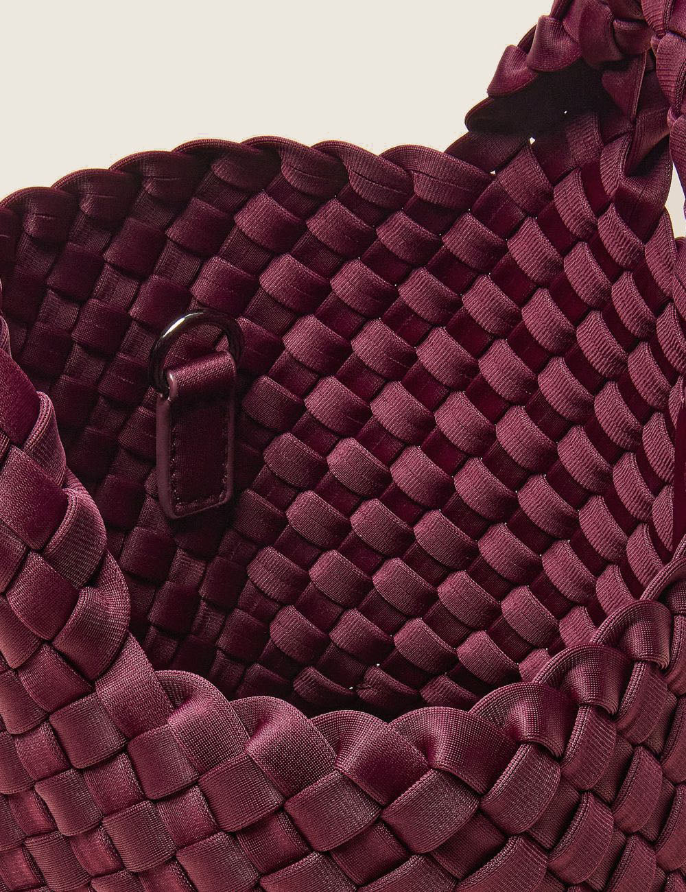 NAGHEDI ST BARTHS PETIT TOTE BORDEAUX