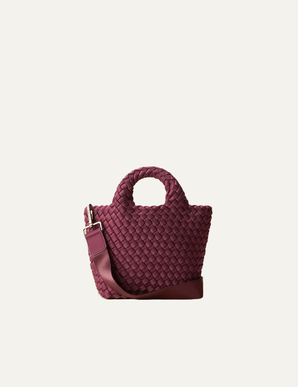 NAGHEDI ST BARTHS PETIT TOTE BORDEAUX