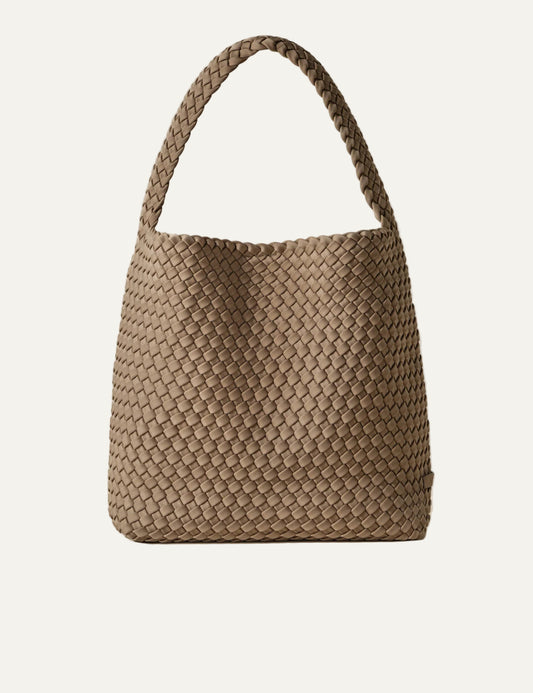 NAGHEDI NOMAD HOBO MEDIUM CASHMERE