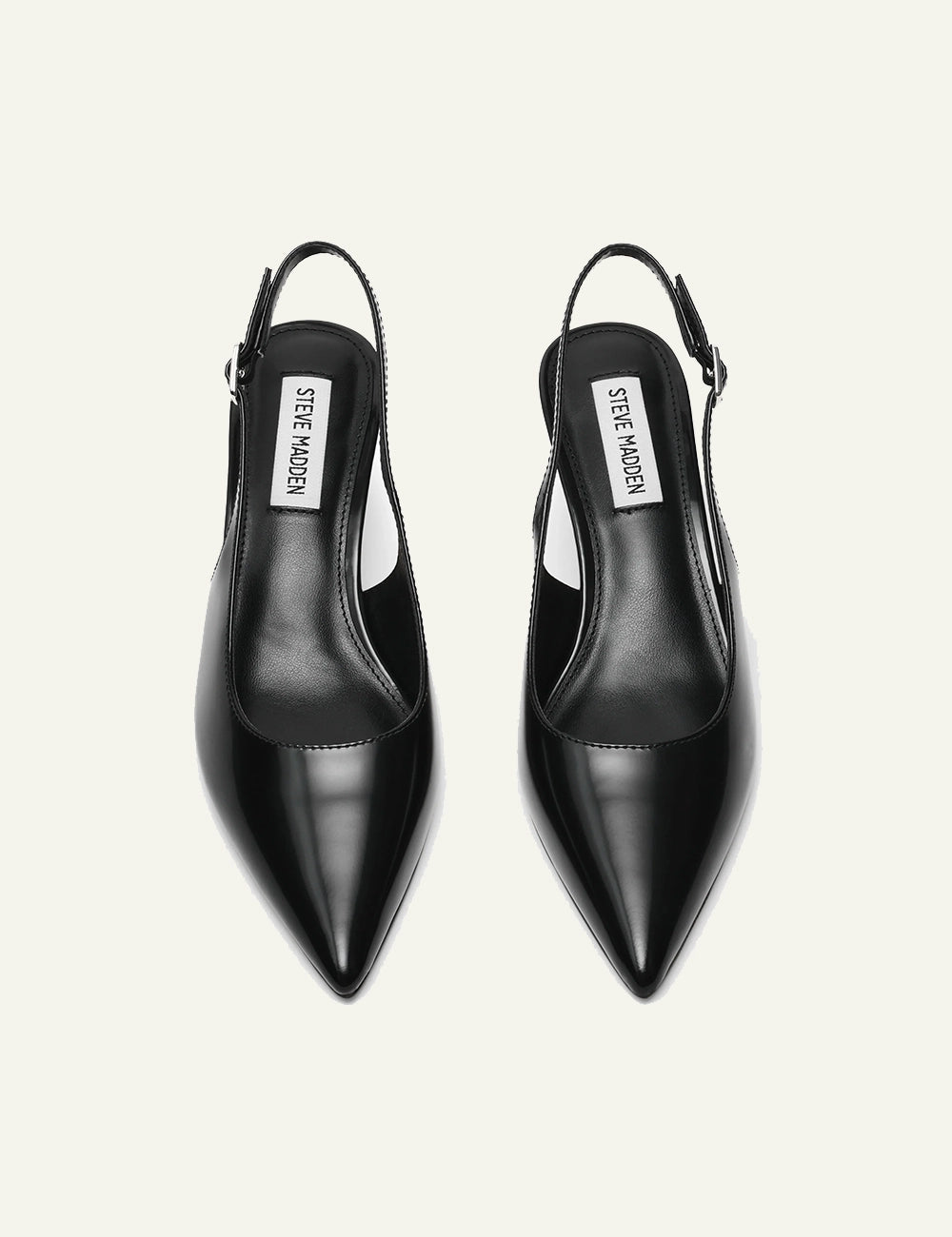 STEVE MADDEN KORRA KITTEL HEELS IN BLACK