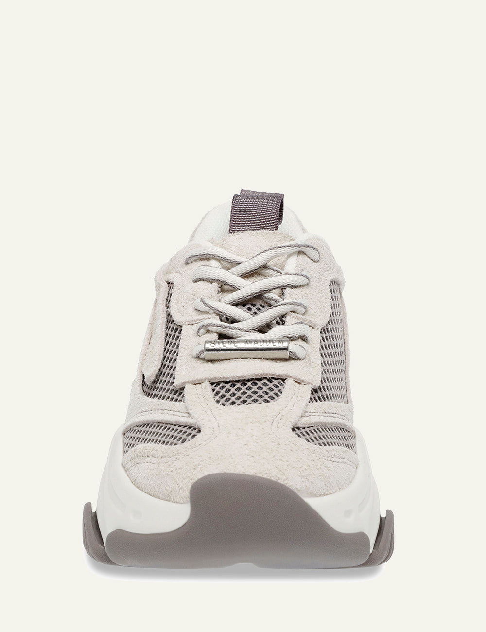 STEVE MADDEN POSSESSION SNEAKERS IN GREY