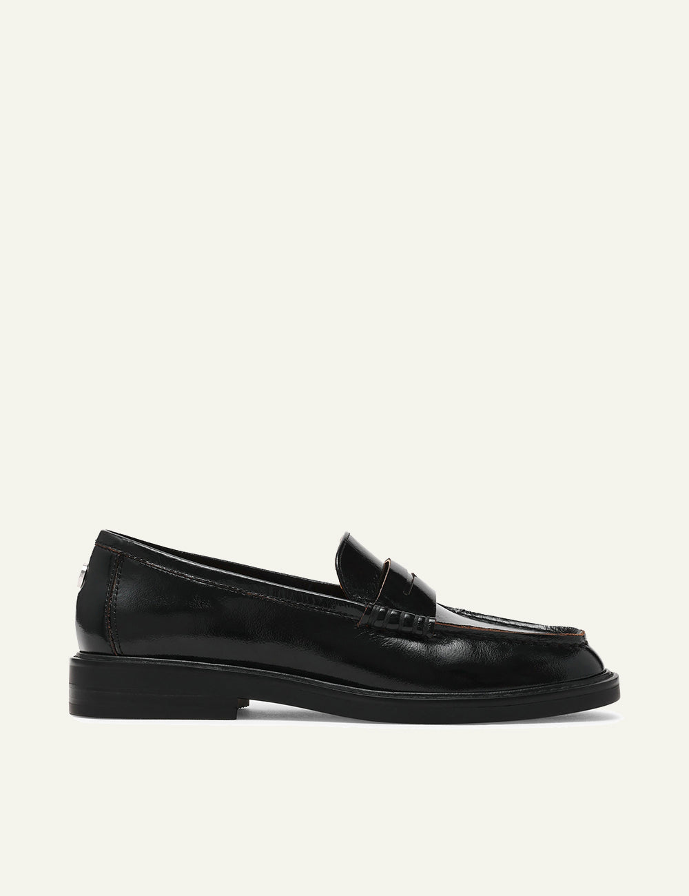 STEVE MADDEN ADISON LOAFERS IN BLACK