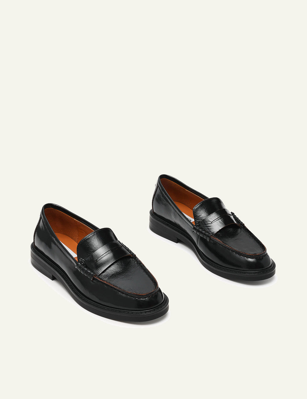 STEVE MADDEN ADISON LOAFERS IN BLACK