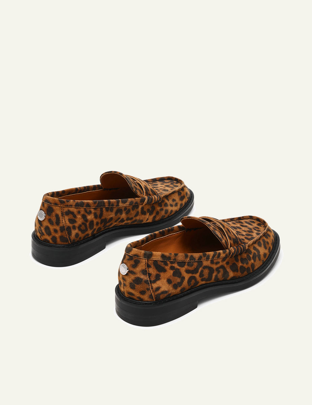 STEVE MADDEN ADISON LOAFERS IN LEOPARD