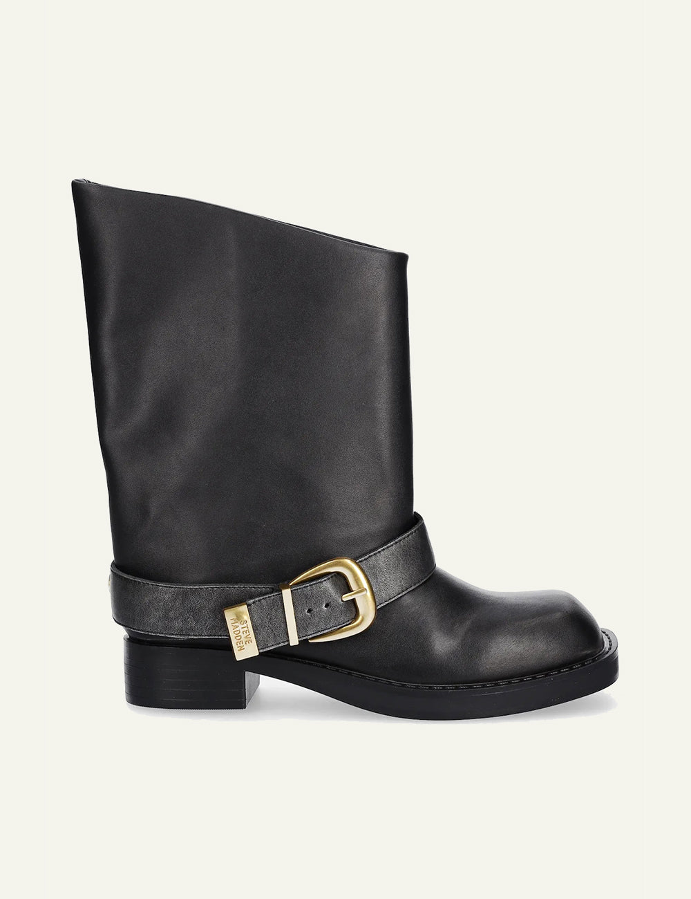 STEVE MADDEN CLIMAXX BOOTIES IN BLACK