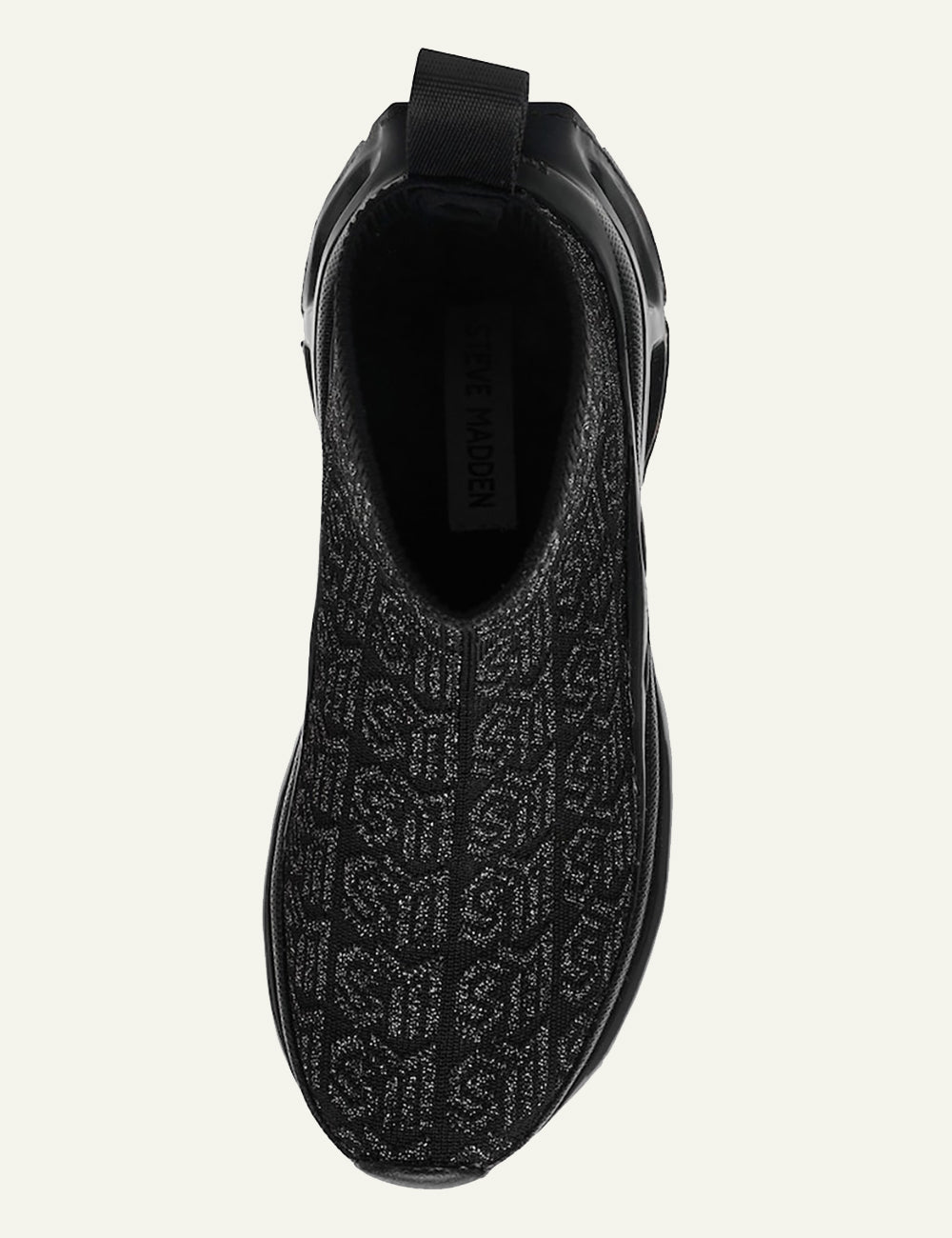 STEVE MADDEN FLYBY SNERAKERS IN BLACK