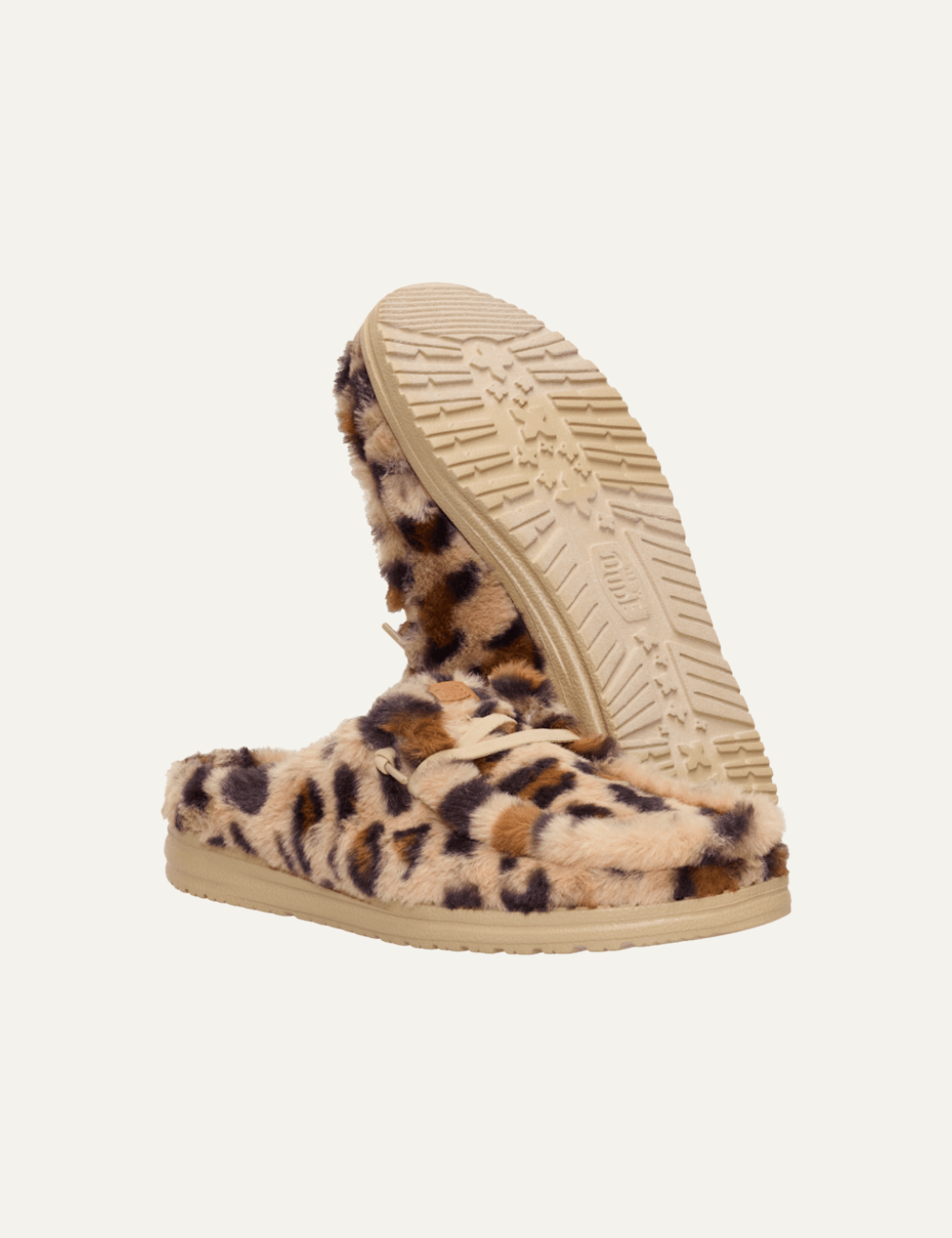 HEY DUDE WENDY SLIPPER LEO FUR