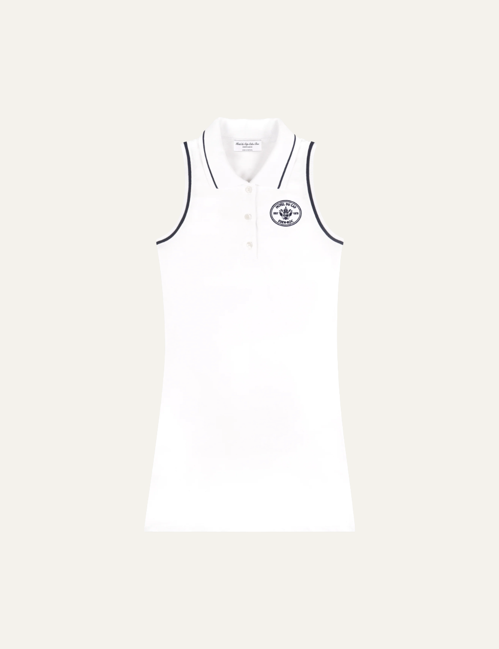 SPORTY & RICH EDEN CREST POLO DRESS