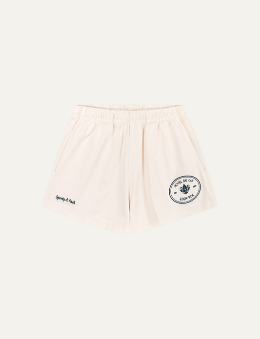 SPORTY & RICH EDEN CREST EMBR DISCO SHORT