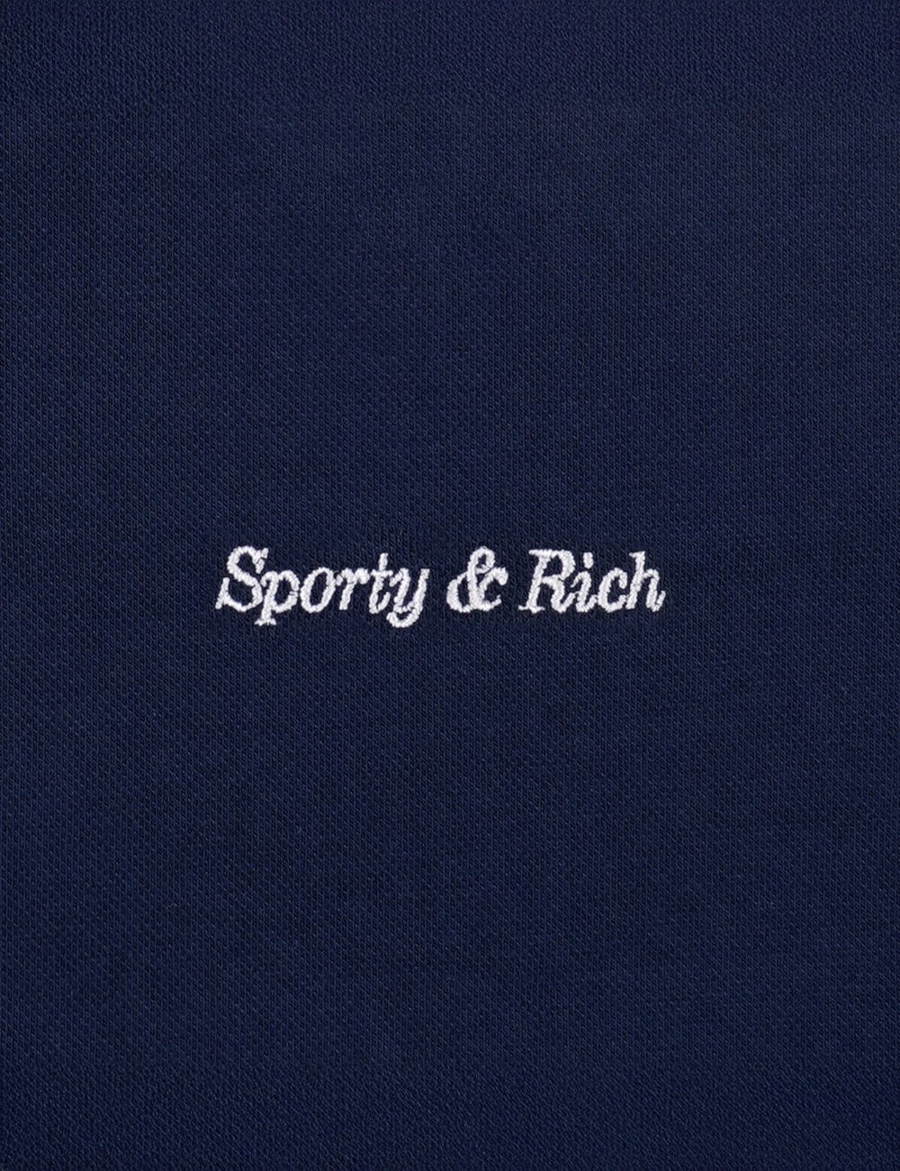 SPORTY & RICH EDEN CREST EMBR PIQUE SHORT