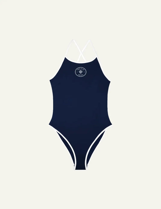 SPORTY & RICH EDEN CREST ONE PIECE SWIMSUIT