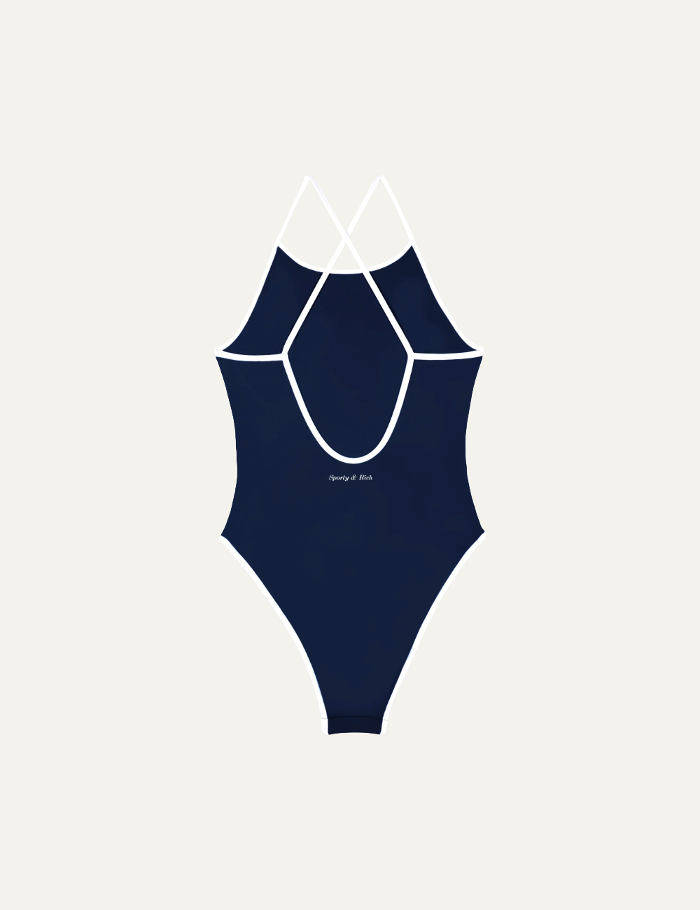 SPORTY & RICH EDEN CREST ONE PIECE SWIMSUIT