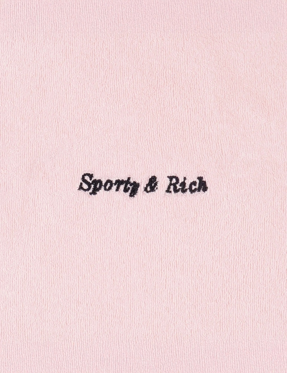 SPORTY & RICH EDEN SCRIPT TERRY POLO