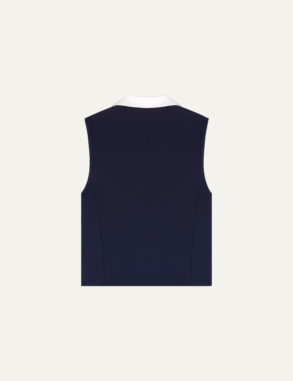 SPORTY & RICH EDEN CREST SPORTS POLO VEST