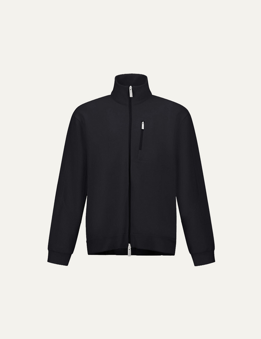 LAMINAR CARDIGAN BLACK