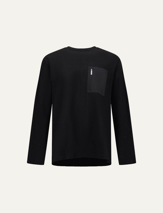 LAMINAR T-SHIRT BLACK