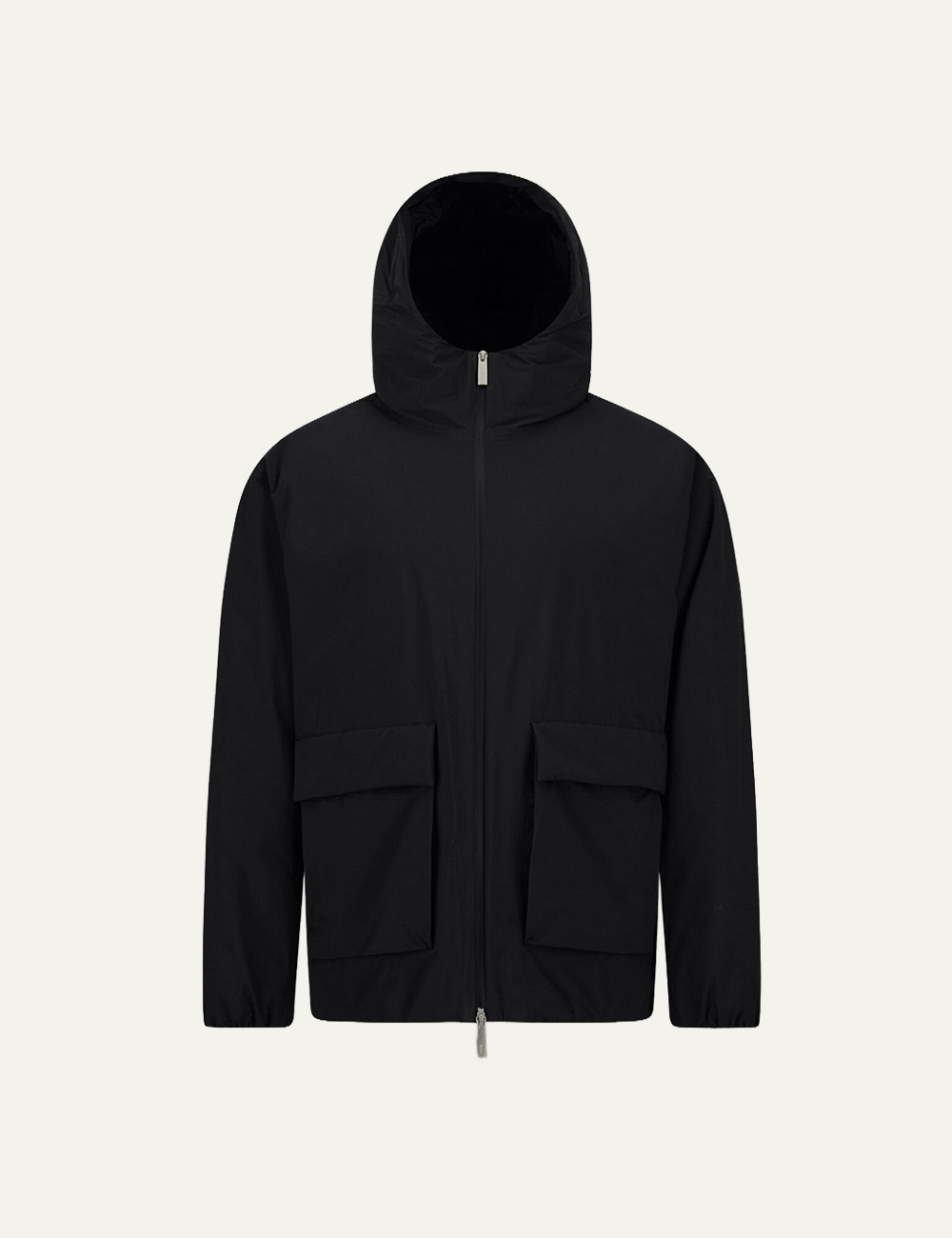 LAMINAR WOVEN JACKET BLACK