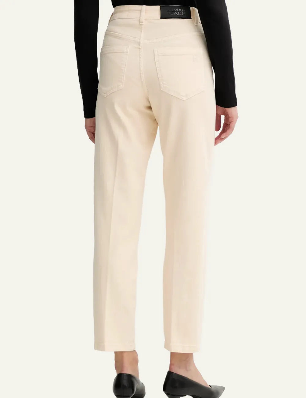 SILVIAN HEACH JEANS VALUR DENIM CHALK