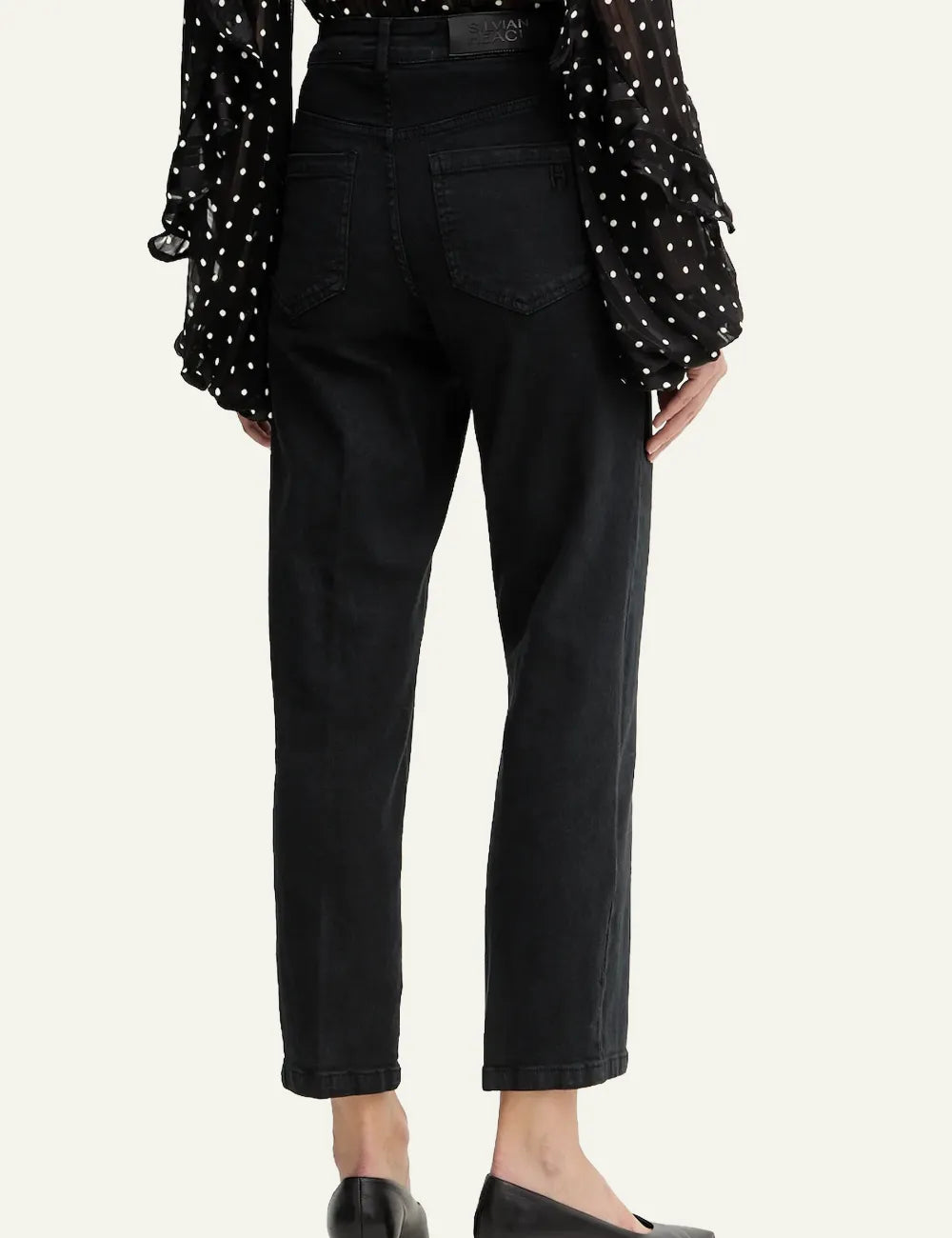 SILVIAN HEACH JEANS VALUR DENIM BLACK