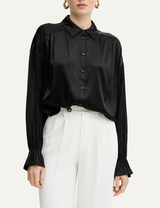 SILVIAN HEACH SHIRT BOTHA BLACK