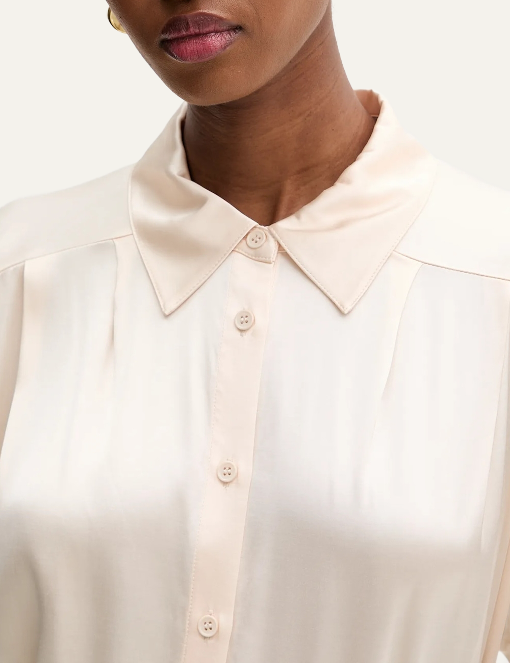 SILVIAN HEACH SHIRT BOTHA CHALK