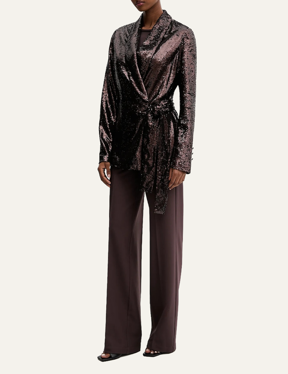 SILVIAN HEACH JACKET WERTON COFFEE GROUND