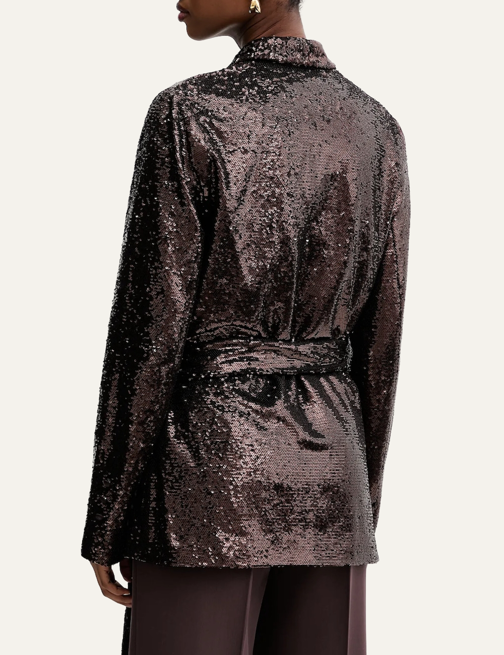 SILVIAN HEACH JACKET WERTON COFFEE GROUND