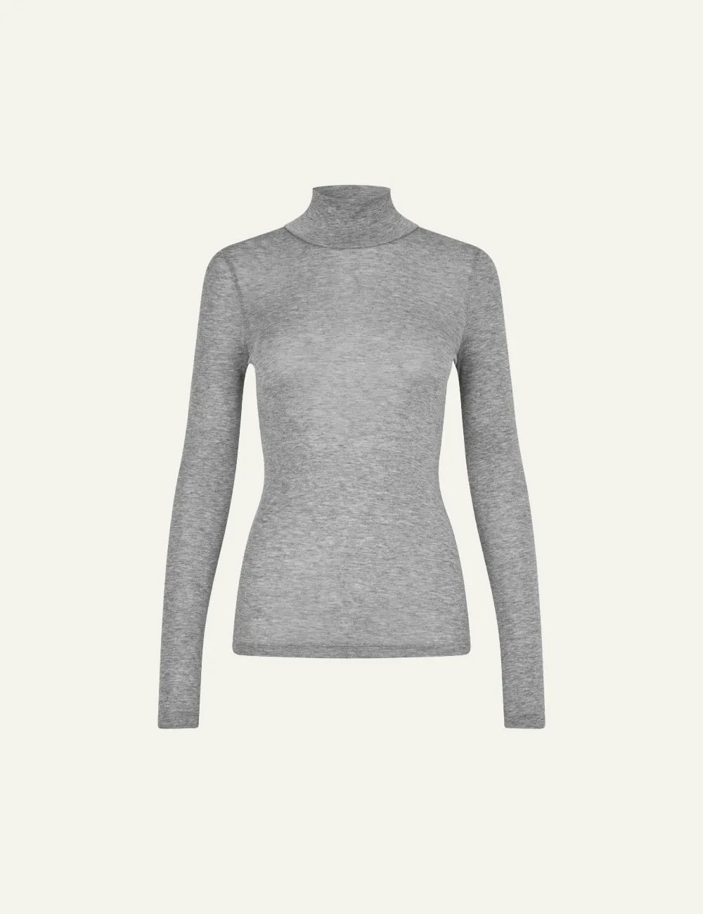 SAMSOE SADOU T-SHIRT LS GREY MELANGE