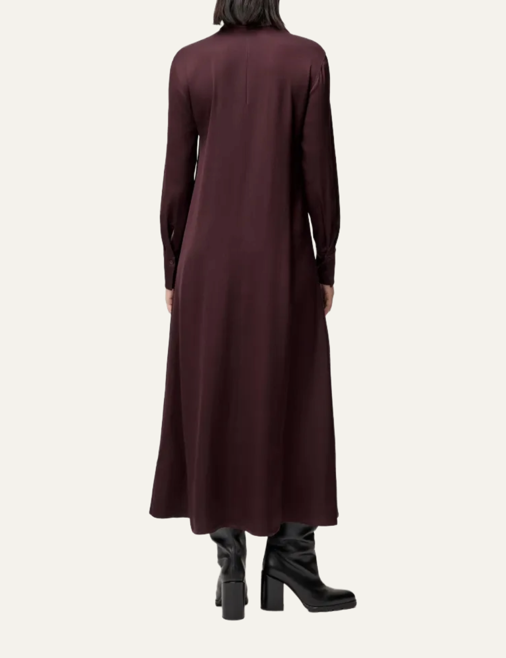 DRYKORN NAINEN MAXI DRESS BROWN