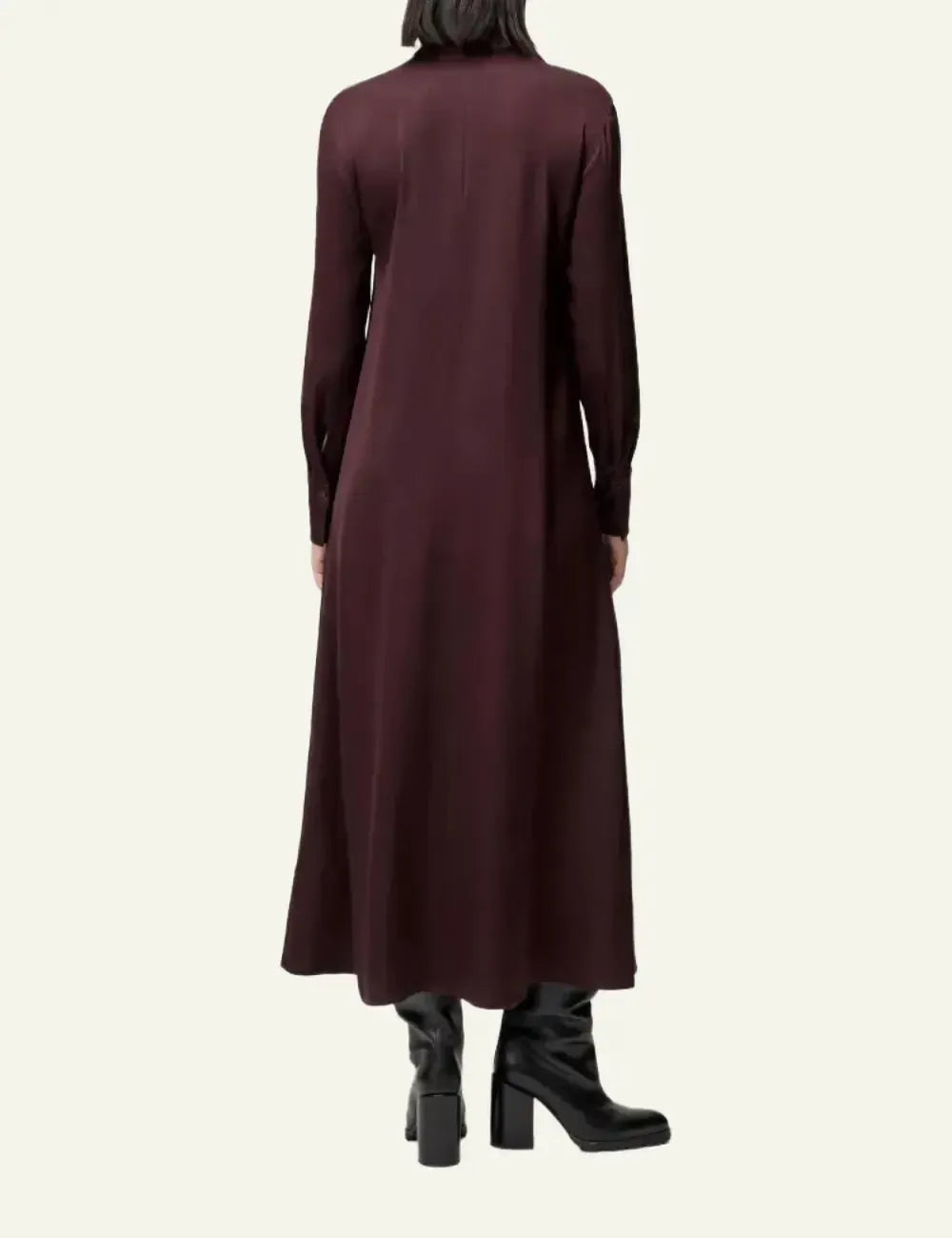 DRYKORN NAINEN MAXI DRESS BROWN